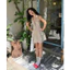 ✨ DESTINY DRESS – Đầm Cổ Yếm Cổ V Dáng Xòe Thanh Lịch Chất Bố Tweed Cao Cấp