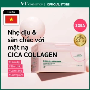 Hộp Mặt Nạ CICA Collagen 30 Chiếc Dùng Hàng Ngày [Cửa Hàng Chính Hãng]