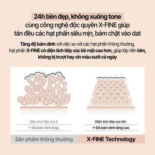 [Refill Set] fwee All-Day Cover Black Cushion (+ Refill 13g / Puff 1ea)