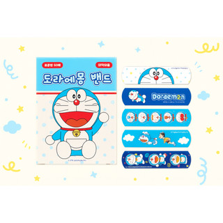 Doremon Ban Nhạc Viện Trợ Thạch Cao 50 Chiếc Hoạt Hình Trẻ Em Anime Sơ Cứu Gói Số Lượng Lớn