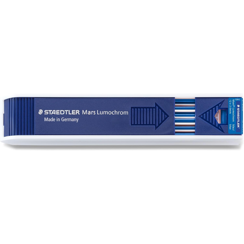 STAEDTLER Mars Carbon Ruot Chi 2mm But Giu/12 Cay/HB Den va Do/San Xuat Tai Duc/2 Loai