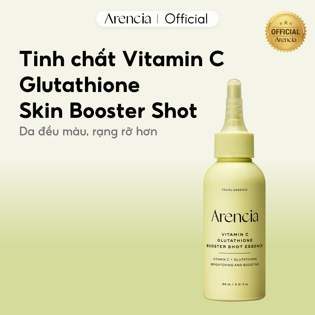 [Arencia] Tinh chất Vitamin C Glutathione Skin Booster Shot 95ml