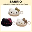 Túi mini in hình Hello Kitty Leopard (Nâu / Đen / Vàng)