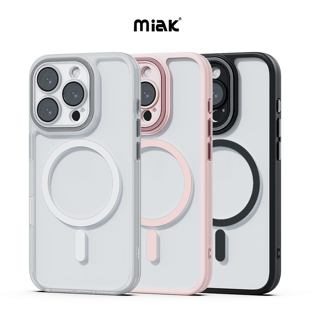 Ốp lưng từ tính Miak Duo V2 cho iPhone 16 Pro Max / 16 Pro / 16 Plus ...