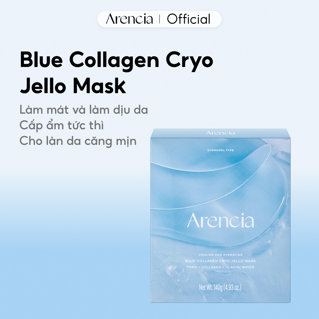 [Arencia] Blue Collagen Cryo Jello Mask 4ea