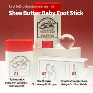 [SUNGBOON EDITOR] Thỏi dưỡng gót chân bơ hạt mỡ Shea Butter Baby Foot Stick 20g
