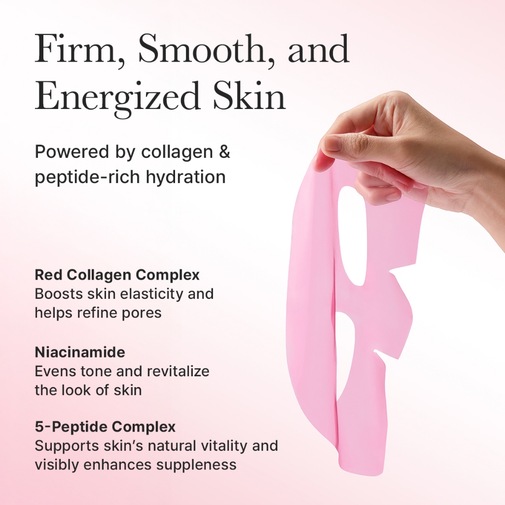 [QUÀ TẶNG MIỄN PHÍ] Mặt nạ Jello Collagen đỏ (1ea) & Mặt nạ Holy Hyssop (1ea)