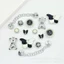 xét cham dép cross , giả kim sét 8-15 phụ kiện dép cross