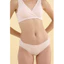 PREBELLA Sản xuất tại Hàn Quốc Rayon V-Wrap Quần lót tầng thấp 2 màu Quần lót nữ thoáng khí