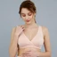 PETITMARIE Cotton Spandex Thoải Mái Áo Ngực Điều Dưỡng 4 Màu Thoáng Khí Áo Ngực Cho Mẹ