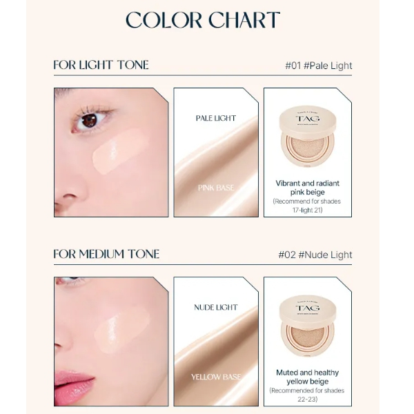 [TAG] Đệm Da Dewy 15g SPF 50 + / PA + + +