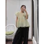 🌸 DEMI TOP – Áo Babydoll Tay Phồng Nàng Thơ Hàn Quốc Siêu Xinh 🌸