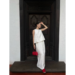 𝘽𝙊 𝙏𝙊𝙋 - Áo Linen Sát Nách phom Bí