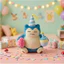 Túi đựng bánh sinh nhật quyến rũ 12cm (Pikachu / Squirtle / Ditto / Snorlax)