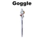 Bút linh vật đậu phộng Snoopy 0,5mm (Goggle / Charlie / Book)
