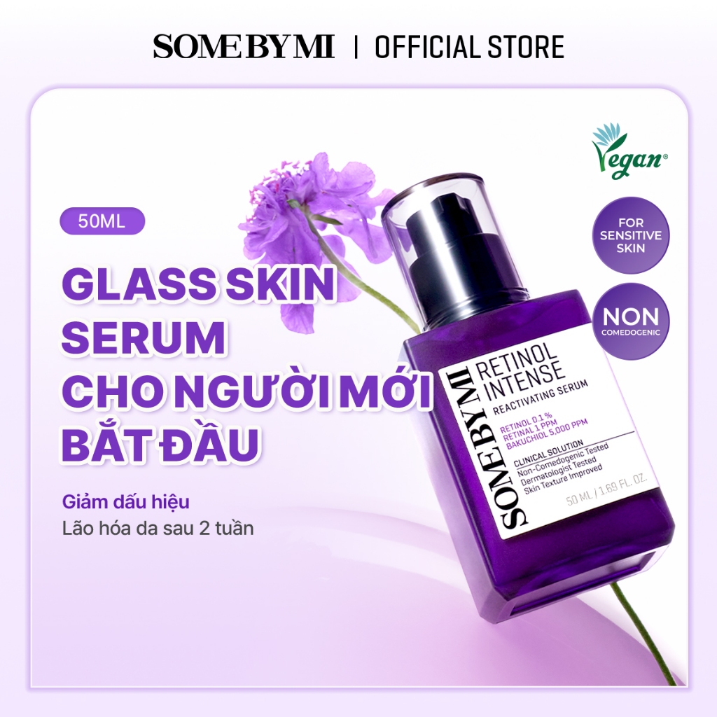 [ 50ml - Serum Retinol 0.1% SOME BY MI với Collagen và Peptide tái kích hoạt cường độ cao