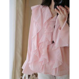 𝘿𝙄𝙄 𝙏𝙊𝙋 - Áo Linen Tơ Mềm Tay Dài
