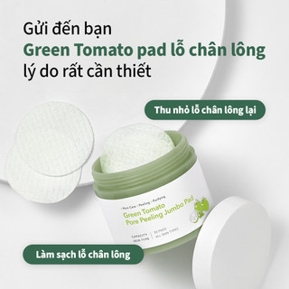 [SUNGBOON EDITOR] Green Tomato Pore Peeling Jumbo Pad 170ml (60 miếng)