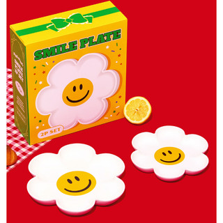 [WIGGLE WIGGLE] BỘ Đĩa Cười Dễ Thương 2P – Smile We Love