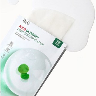 Mặt nạ làm dịu sâu Dr.G R.E.D Blemish Deep Soothing Mask (28g x 10 miếng)
