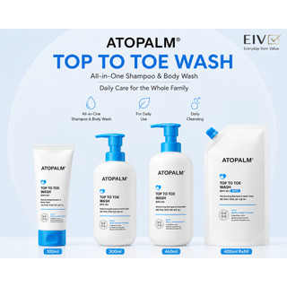 ⭐ATOPALM⭐ Top Toe Wash Dầu gội & Sữa tắm toàn diện 100ml / 300ml / 460ml / 400ml Refill Baby Skincare Sản xuất tại Hàn Quốc