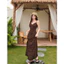 PUMIN DRESS | Đầm Maxi Hai Dây Chấm Bi Phối Ren Vintage Nữ Tính ⭐