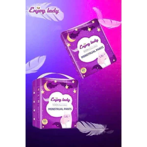 BVS Dạng Quần Enjoy Lady Cao Cấp (Bịch Lớn 50 Miếng) – Bỉm Quần Chống Tràn Thông Minh Khô Thoáng