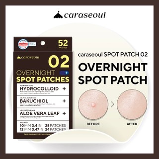 Miếng dán mụn caraseoul Overnight Spot Patches 52 miếng