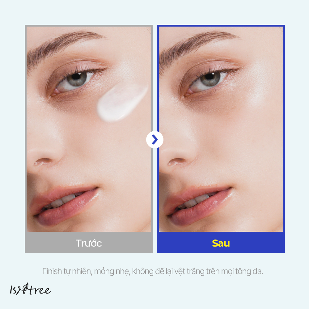 ISNTREE Kem Chống Nắng Vật Lý Hyaluronic Acid Natural 50ml
