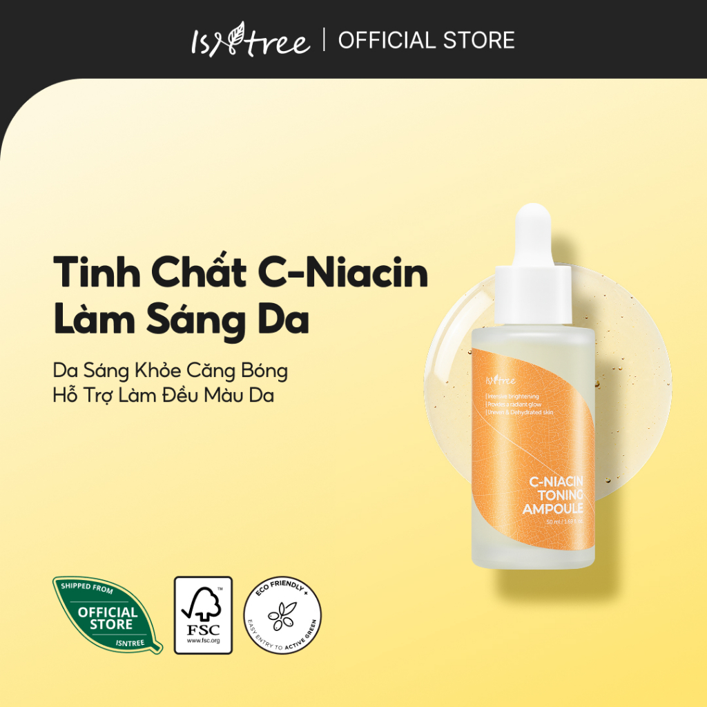 ISNTREE Tinh Chất C-Niacin Làm Sáng Da 50ml