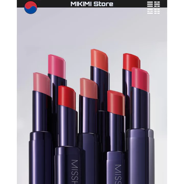 Son môi MISSHA Dewy Rouge (3,3 g) - váy voan / hoa hồng / đào Melow