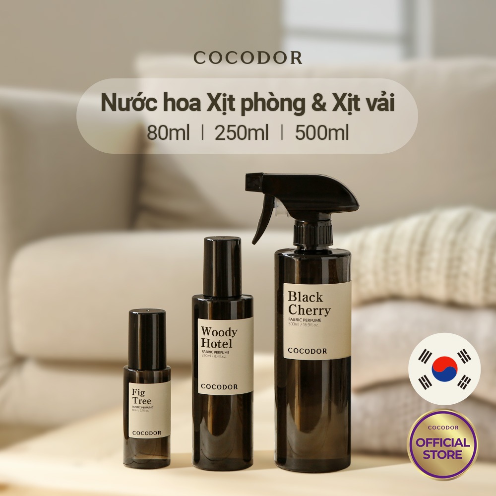 COCODOR Xịt phòng/ 80ml/ 250ml/ 500ml/ 1pack/ Nhiều Hương/ Que hương thơm Hàn Quốc