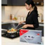 Chảo inox Amey 28cm thiết kế sang trọng, chắc tay, nấu ăn tiện lợi mỗi ngày