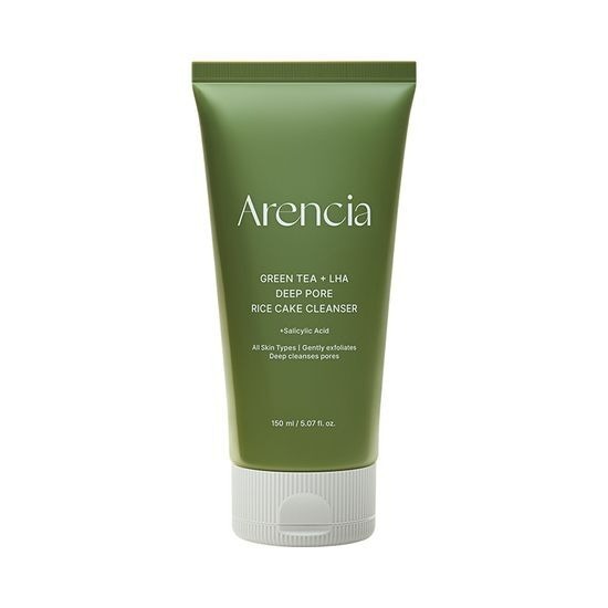 Sữa rửa mặt Arencia Green Tea LHA Pore 150g - Sữa rửa mặt tinh chế lỗ chân lông để chăm sóc da thường ngày