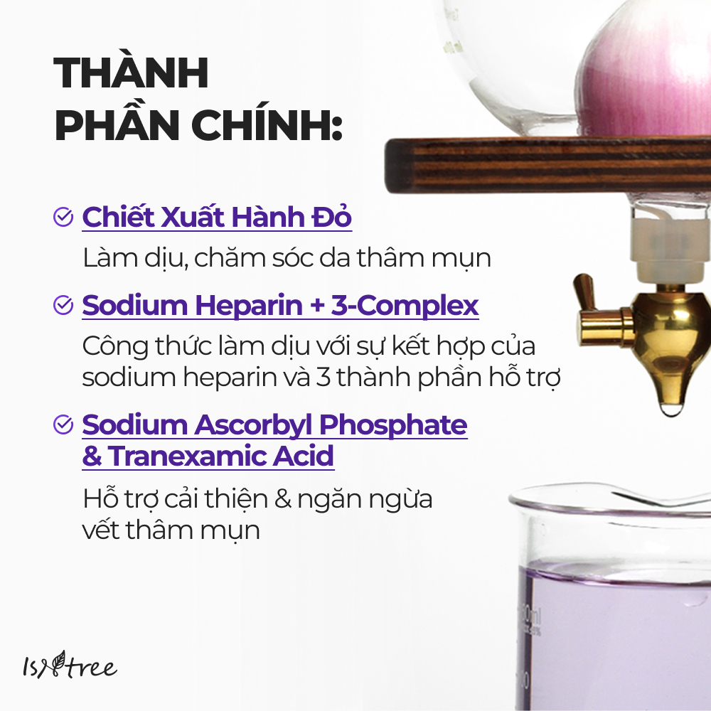 ISNTREE Gel Dưỡng Ẩm Hành Tím Phục Hồi Da 50ml