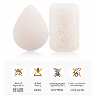 [Murmur] Bọt biển Konjac Baby Pure | Bọt biển tắm em bé Hàn Quốc | Phụ kiện tắm cho da nhạy cảm | Bọt biển tắm dịu nhẹ cho trẻ sơ sinh & trẻ nhỏ