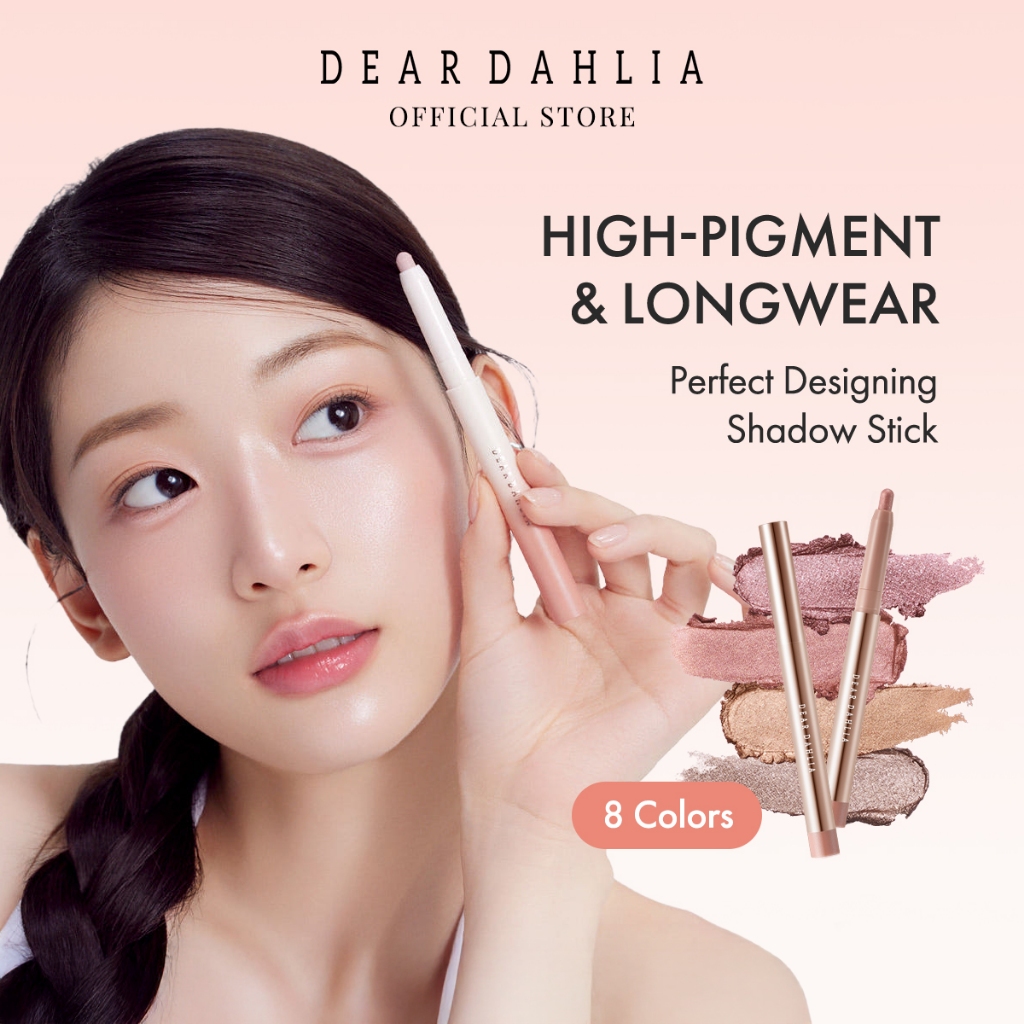 【new colors】[Dear Dahlia Official] Bút Phấn Mắt Thuần Chay Perfect Designing Lâu Trôi, Chống Lem, Trang Điểm Nhanh (15 colors)  – DEAR DAHLIA PERFECT DESIGNING SHADOW STICK