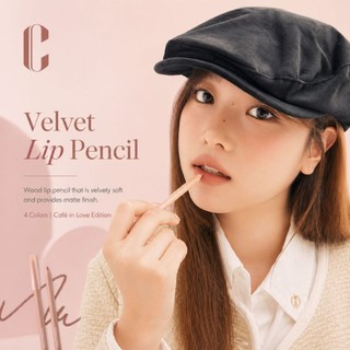 Chì kẻ môi nhung CLIO Velvet Lip Pencil (+ Gọt chì) | Chì Kẻ Viền Môi & Tạo Môi Căng | Màu Mới