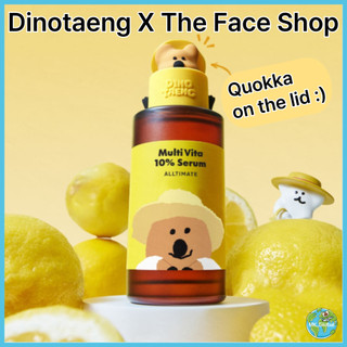 [Dinotaeng x The Face Shop] Serum Multi Vita 10% 50ml - Bản giới hạn kèm mô hình Dinotaeng