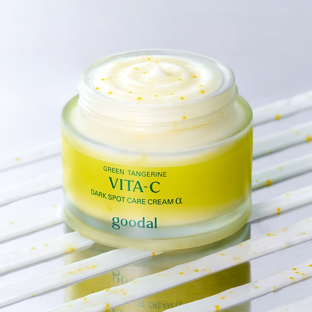 [GOODAL - UPGRADE] KEM DƯỠNG SÁNG DA, MỜ THÂM GREEN TANGERINE VITA C DARK ALPHA CREAM - 50ml