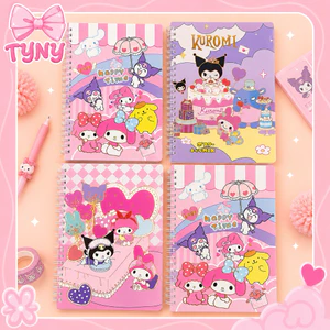 Tập Vở Sổ Lò Xo A5 Chọn Mẫu Thiết Kế Dễ Thương Kuromi, Cinnamoroll, Melody