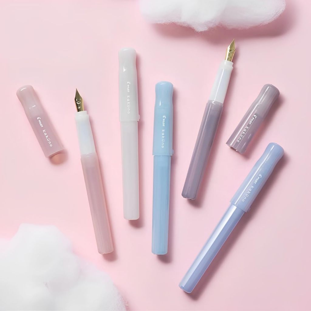 PILOT Kakuno Madoromi/But Muc/Tay Cam Tam Giac/5 Mau Pastel/Danh Cho Nguoi Moi/Nhat Ban