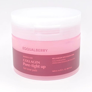 [EQQUALBERRY] Miếng lót mực Gel Collagen Pore-Tight Up / Glow Up 140ml / 60 miếng