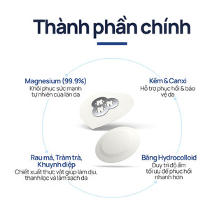 [Snow2plus CHÍNH THỨC] Miếng dán Hỗ trợ giảm mụn Magiê số lượng lớn / Miếng dán một đêm Plus (90 miếng dán) / Gói chăm sóc mụn trứng cá