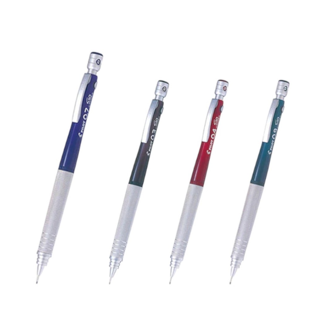 PILOT S10 But Chi Ky Thuat HPS-1SR/0.3 0.5 0.7 0.9mm/Grip Dong Nhua Truot/Ong Dan Dai/Nhat