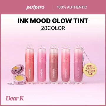 [PERIPERA] Ink Mood Glowy Tint 4g | 28 Màu