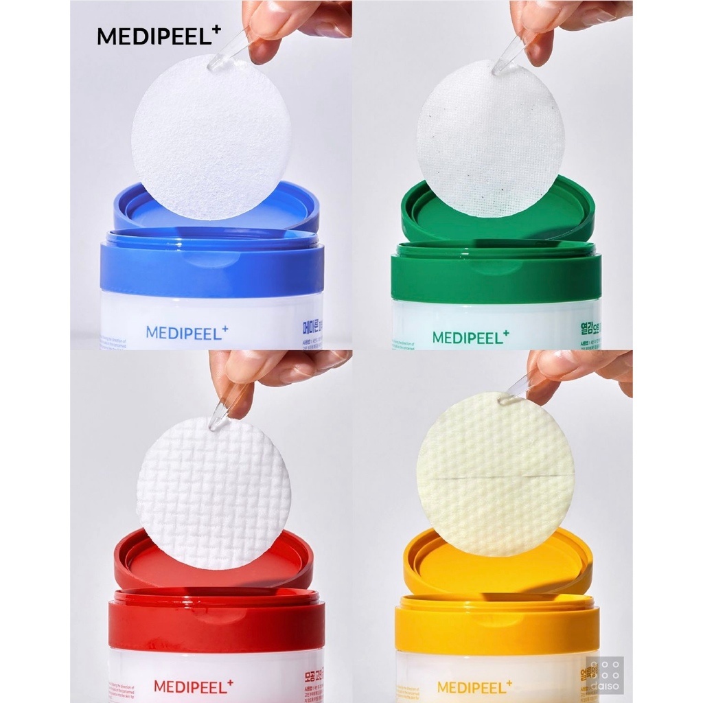 [MEDI-PEEL] Toner Pad Dạng Miếng (50 Miếng) | Se Khít Lỗ Chân Lông, Dưỡng Trắng, Giảm Mụn (Size XXL)