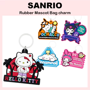 Túi đựng linh vật cao su quyến rũ (Kitty / Mymelody / Kuromi / Cinnamoroll / Pochacco)