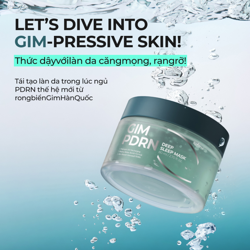 [NEW] ISNTREE Mặt Nạ Ngủ PDRN Rong Biển 80ml