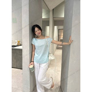 𝙑𝙄𝙊 𝙏𝙊𝙋 - Áo Linen Tưng PRE Xoắn Vai